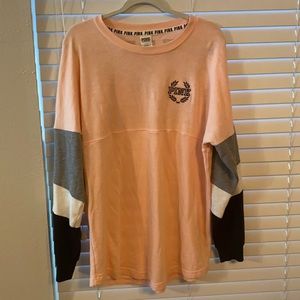 Victoria’s Secret PINK Colorblock long sleeve